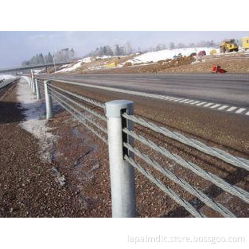 Galvanized Wire Rope FLEX FENCE,Road Side or Median Safety